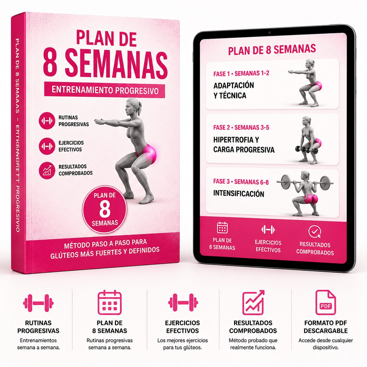 Plan de Entrenamiento de 8 Semanas🗓️✅